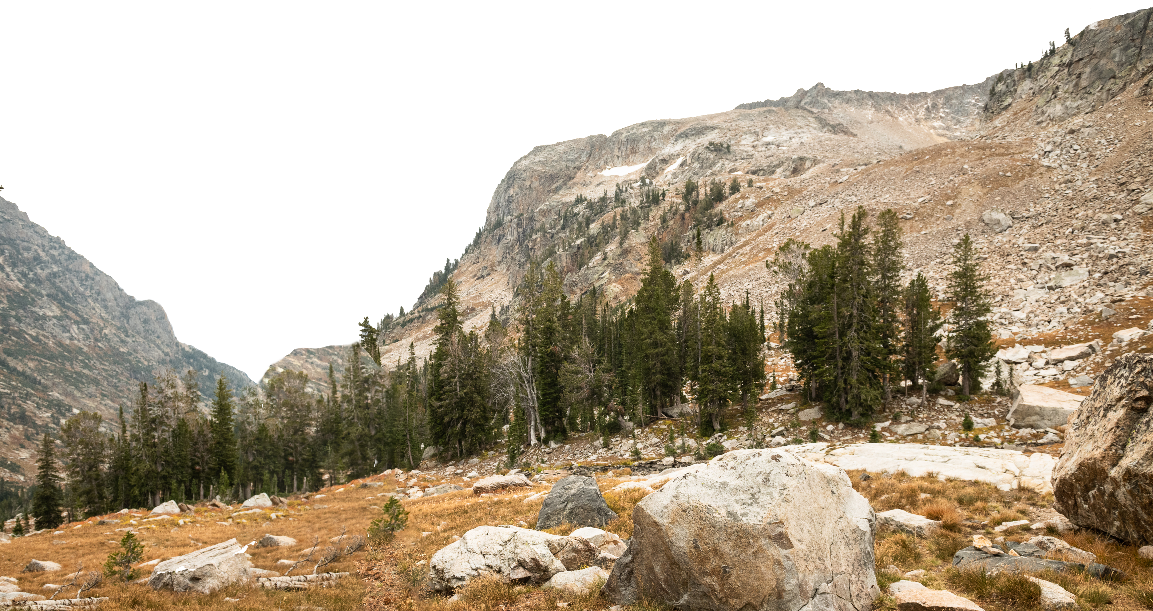 Foreground Mountains