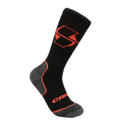 San Juan LT Crew Socks-M-Black
