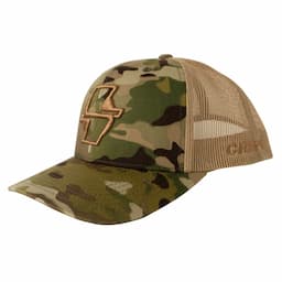 Hat-Multicam-Tan-Panel-Curved-Brim-Brown