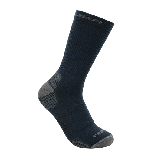 Ridge 3-Quarter Crew Lightweight Sock-Navy-Medium