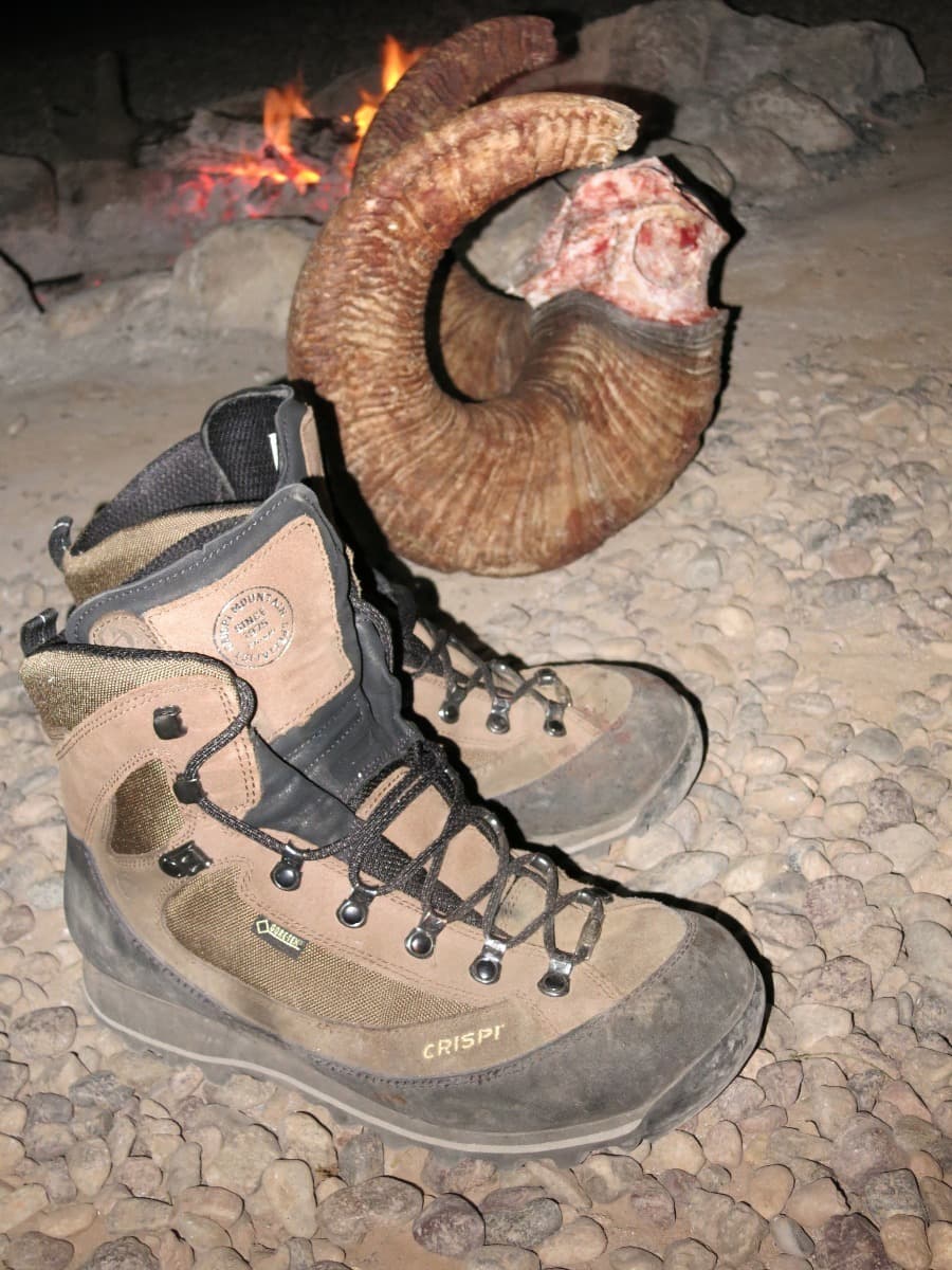 Crispi Boot with Ram Horn