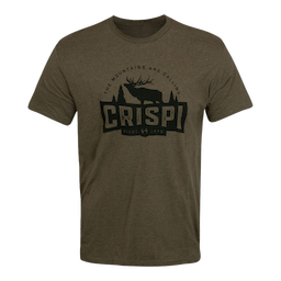 T-Shirt The Elk-S-Olv