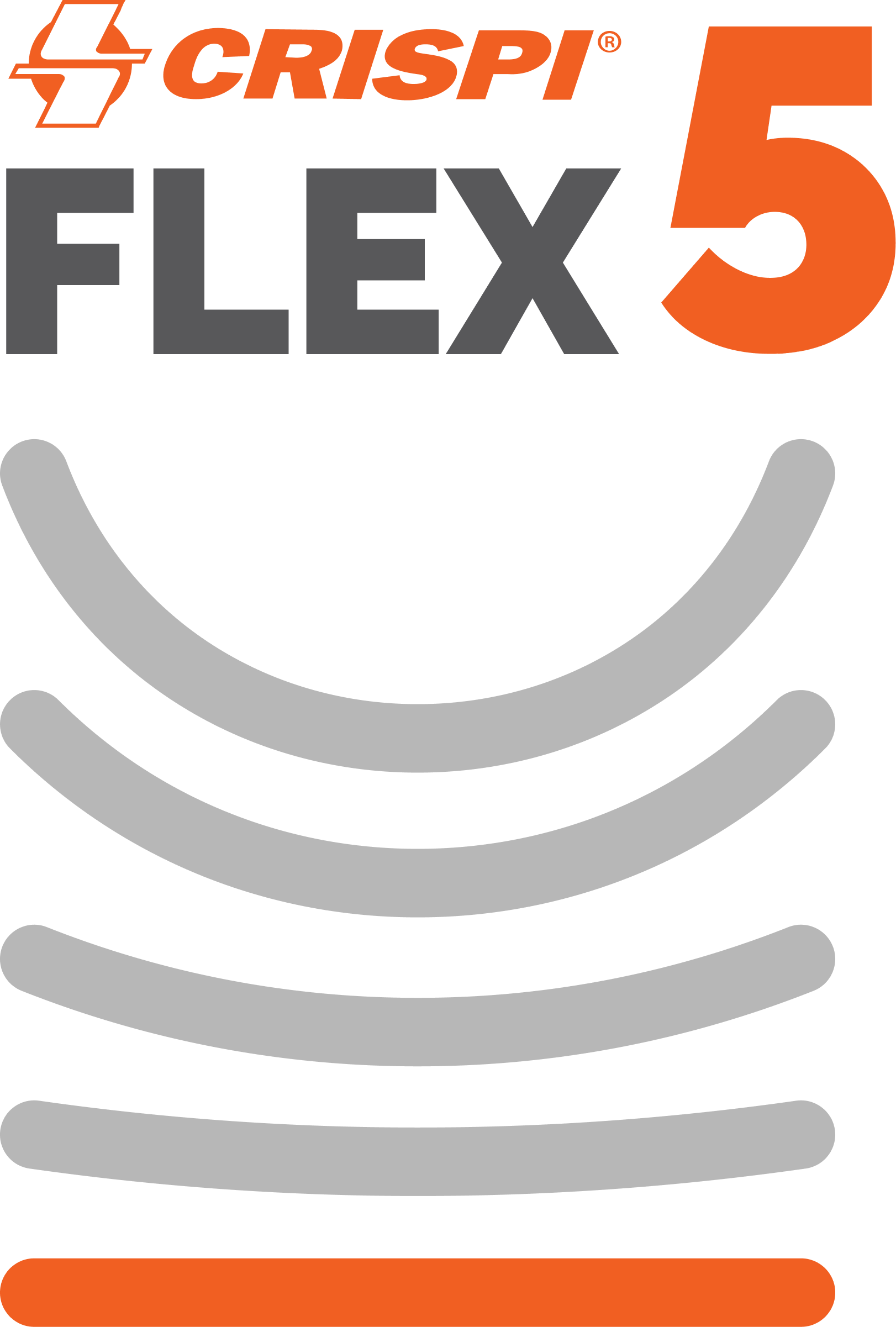CRISPI flex rating 5, Stiff icon